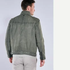 engbers Lederjacke mit Stehkragen