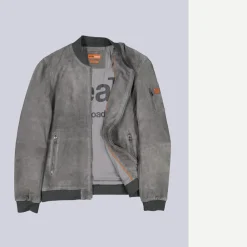 engbers Lederjacke slim fit