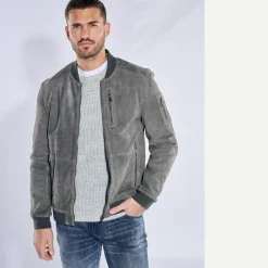 engbers Lederjacke slim fit