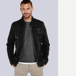 engbers Lederjacke slim fit