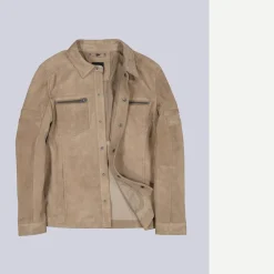 engbers Leichte Velourslederjacke