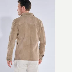 engbers Leichte Velourslederjacke