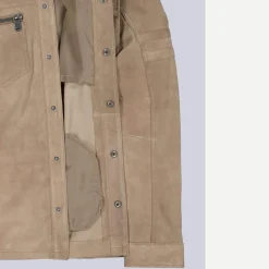 engbers Leichte Velourslederjacke