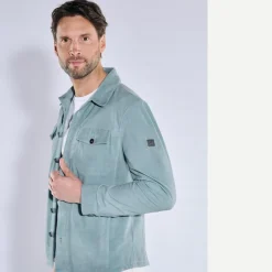 engbers Overshirt aus Ziegenleder