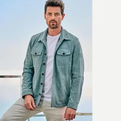 engbers Overshirt aus Ziegenleder