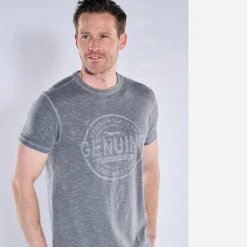 engbers Rundha Print T-hirt it Fatruktur