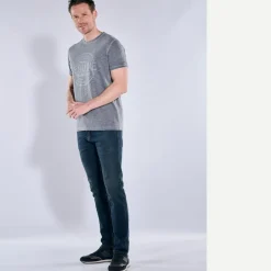 engbers Rundha Print T-hirt it Fatruktur