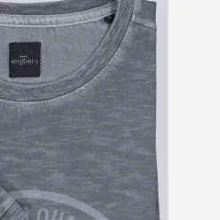 engbers Rundha Print T-hirt it Fatruktur