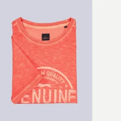 engbers Rundha Print T-hirt it Fatruktur
