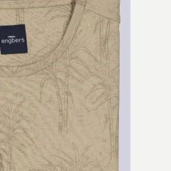 engbers Rundha T-hirt it Aover-Print