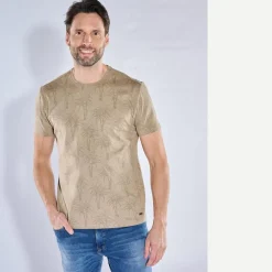 engbers Rundha T-hirt it Aover-Print