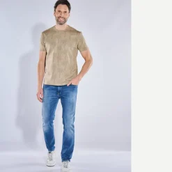engbers Rundha T-hirt it Aover-Print