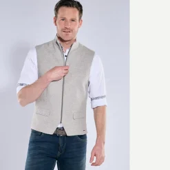 engbers Sakko-Weste mit Zipper