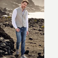engbers Sakko-Weste mit Zipper