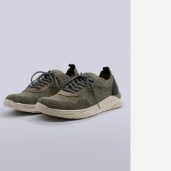 engbers Sneaker aus Strick-Mesh Material