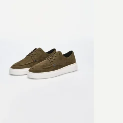engbers Sneaker aus Velours-Leder