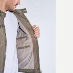 engbers Sportive Lammlederjacke
