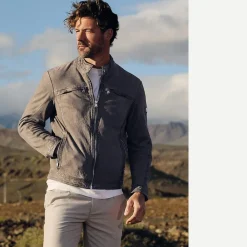 engbers Sportive Lammlederjacke