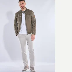 engbers Sportive Lammlederjacke