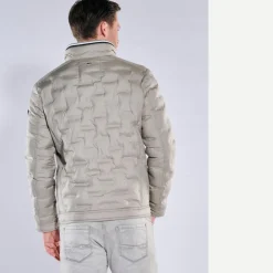 engbers Steppjacke mit Strickkragen