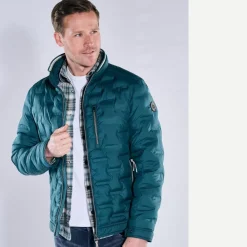 engbers Steppjacke mit Strickkragen