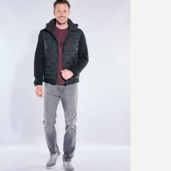 engbers Steppjacke mit Strickärmeln