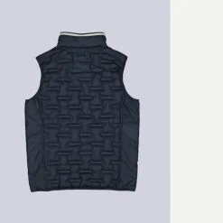 engbers Steppweste mit Strickkragen