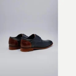 engbers Zweifarbiger Businessschuh